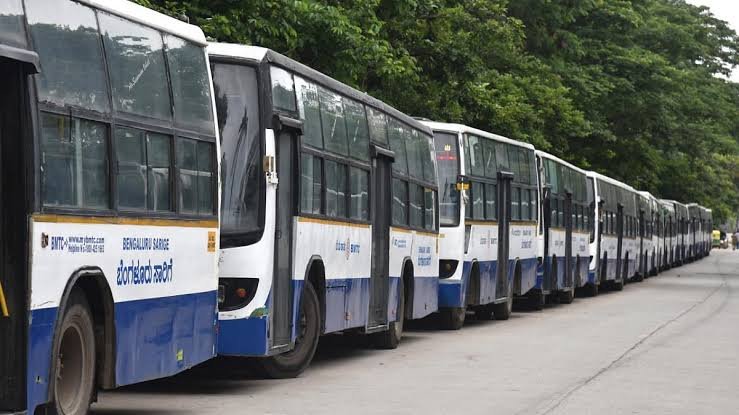 BMTC Bus Stand Yeshwanthpur