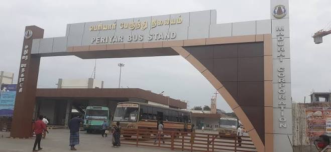 Periyar Bus Stand, Madurai