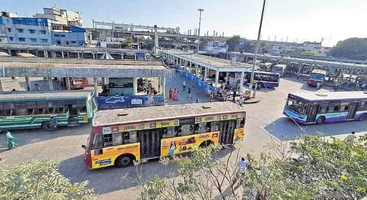 Poonamallee Bus Stand, Chennai