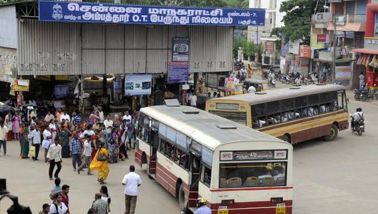 Ambattur OT Bus Stand, Chennai